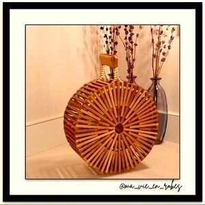 LAST 1! 🌕 Bamboo Bag (SANS strap or feet)